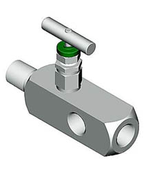 JE - pressure gauge valve