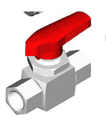 QB - split type high pressure instrument ball valve