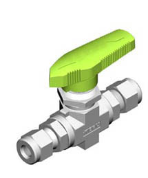 QC - split type high temperature ball valve instrument