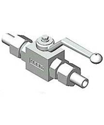 QD - split type high pressure liquid ball valve