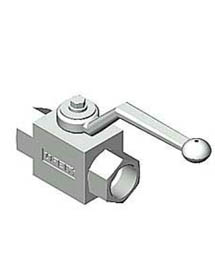 QD - split type high pressure liquid ball valve