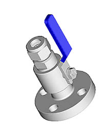 QE - measuring pipeline ball valve