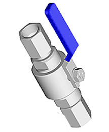 QE - measuring pipeline ball valve