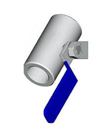 QF a chip ball valve