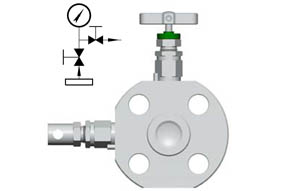 JJ - process single flange valve