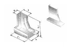 XQJ - LPC - 05 type d aluminum alloy vertical bottom left corner