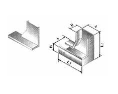 XQJ - LPC - 05 f type aluminum alloy vertical lower right corner
